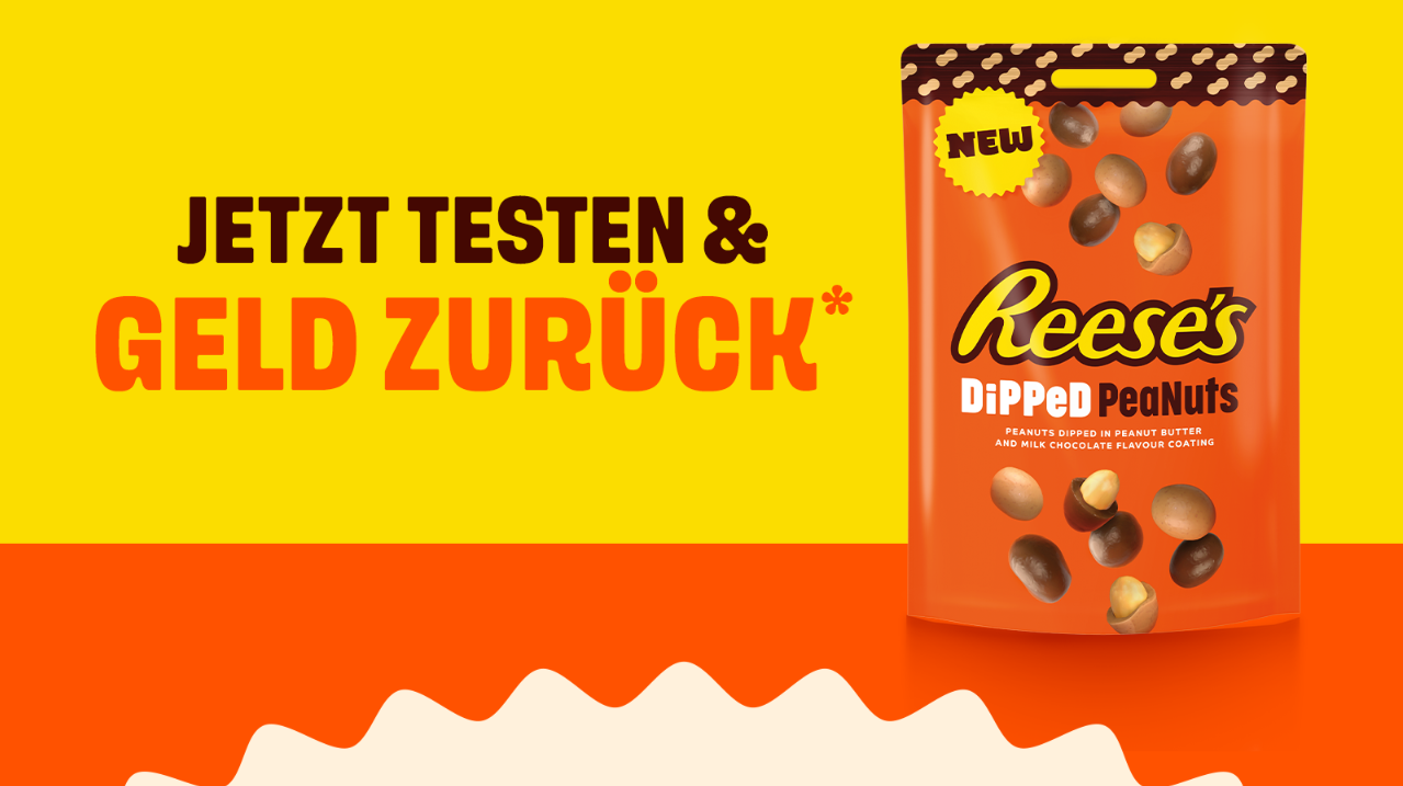 Reese’s Dipped Peanuts kostenlos testen – jetzt bis zu 2,19 € zurückholen!