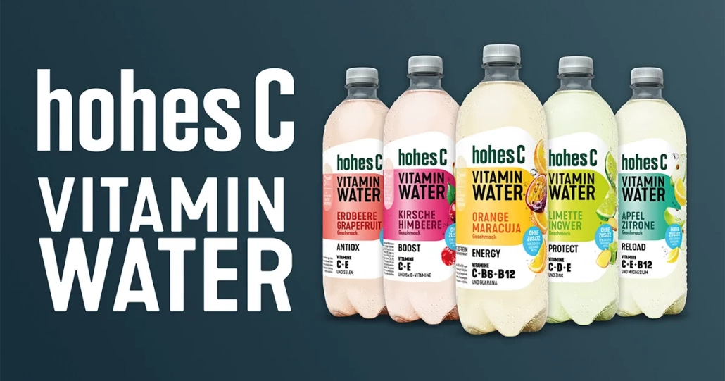 hohes C VITAMIN WATER kostenlos testen – Jetzt Erfrischung sichern & Geld zurückholen!