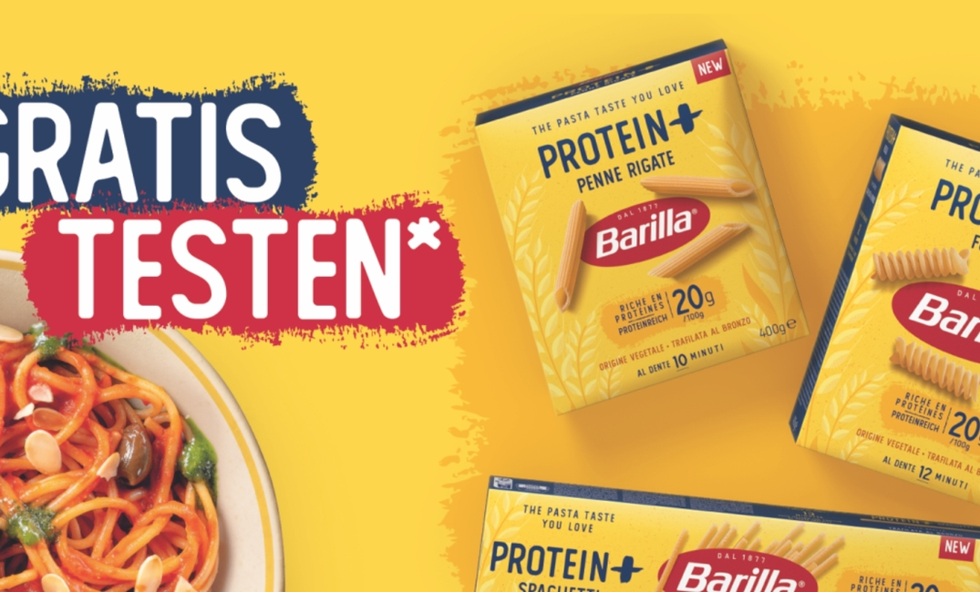 Barilla Protein+ kostenlos testen – Der Pastagenuss mit Extra-Protein!