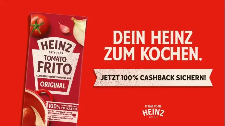 Heinz Tomato Frito Original 350g – 100% Cashback Aktion!