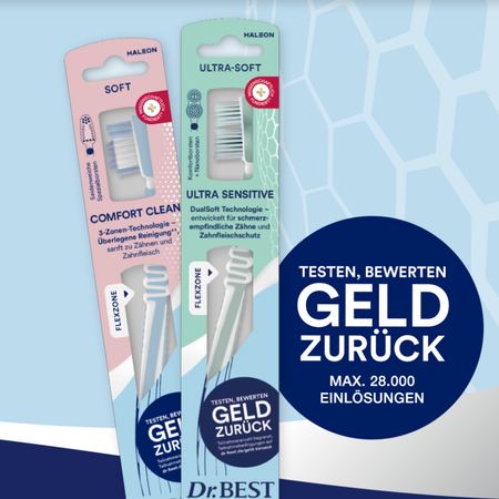 Bild von: Dr.Best Zahnbürsten testen – und Geld zurück bekommen!